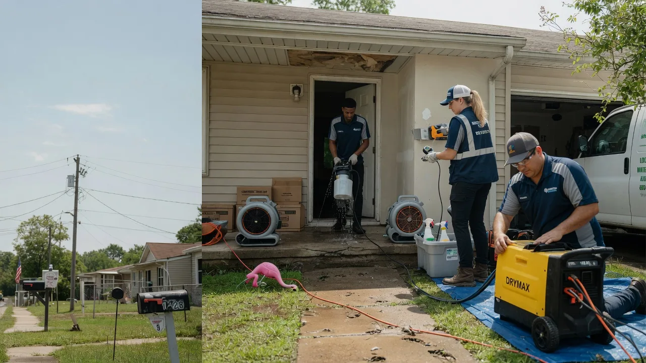 Storm Damage Water Removal in Fairbank, PA near me